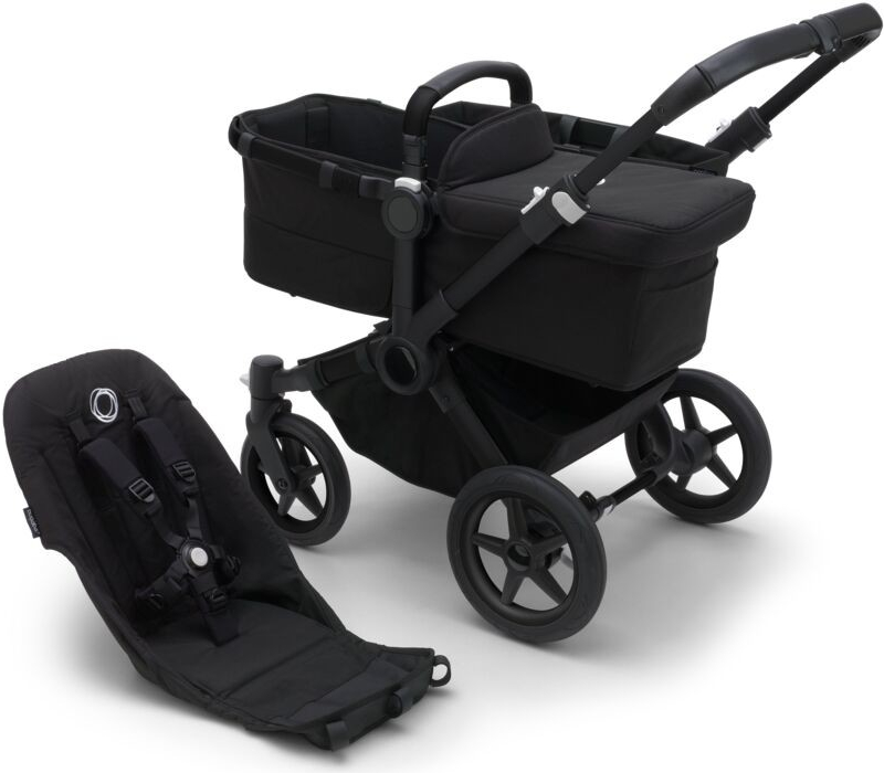 Bugaboo Donkey 5 Mono Base Black Black/Midnight Black 2022