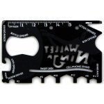 Chladné zbraně Karta na přežití NINJA WALLET 18 funkcí! – Sleviste.cz