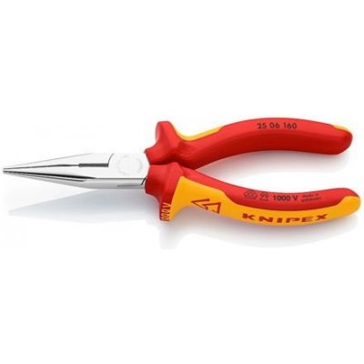 KNIPEX kleště půlkulaté 160mm pro radiotechniku, izolované 2506160 – Zbozi.Blesk.cz