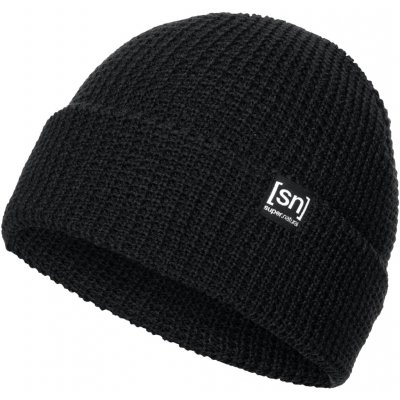 Zimní merino čepice City Beanie Jet Black – Hledejceny.cz