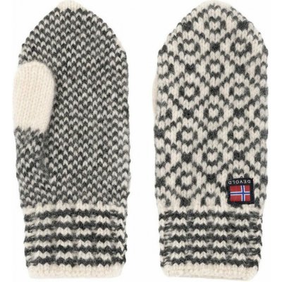 Devold Svalbard Wool mitten offwhite/anthracite – Hledejceny.cz