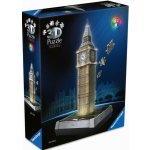 RAVENSBURGER 3D puzzle Iconics Svítící Big Ben (Noční edice) 216 ks – Sleviste.cz