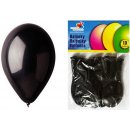 Nafukovací balonek 26 cm jednobarevný ČERNÝ