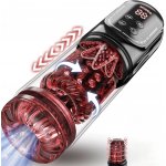 SuperLove Automatic Licking Sucking Thrusting Rotating & Vibrating Ultimate Masturbator – Zboží Dáma