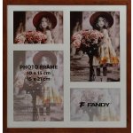 FANDY Fotorámeček Style gallery 02 2 hnědý – Zboží Živě