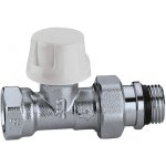 Caleffi 221 Termostatický ventil radiátorový přímý DN10 - 3/8" PN10, Tmax 100°C 5622138 – Hledejceny.cz