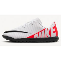 Dětské kopačky Nike Mercurial Vapor 15 Club TF JR bílo-červené DJ5956-600