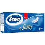 Zewa Softis neutral papírové kapesníčky 4-vrstvé 10 x 10 ks – Zboží Dáma