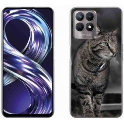 Pouzdro mmCase Gelové Realme 8i - kočka