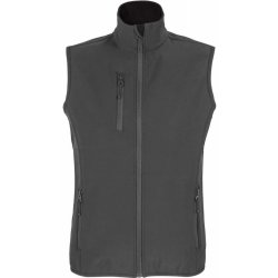 Dámská softshelová vesta Falcon dřevěné uhlí šedé