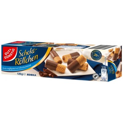 G&G Čokoládové roládky mléčné 125 g – Zboží Dáma