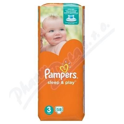 Pampers Sleep & Play 4 - 9 kg, 58 ks