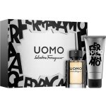 Salvatore Ferragamo Uomo EDT 50 ml + sprchový gel & šampon 2v1 100 ml dárková sada – Hledejceny.cz