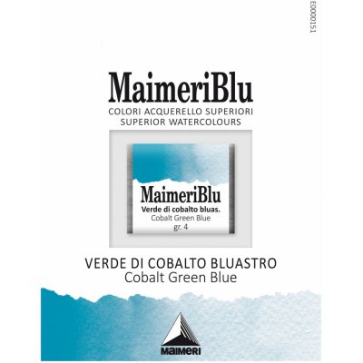 Maimeri Blu Akvarelová barva Cobalt Green Blue 318 1,5 ml 1 ks – Hledejceny.cz