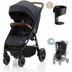 Britax B-Agile R Black Shadow/Brown 2022 – Zboží Mobilmania