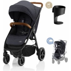 Kočárek Britax B-Agile R Black Shadow/Brown 2022