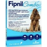 Fipnil Combo Spot-on dog M 134 / 120,6 mg 3 x 1,34 ml – HobbyKompas.cz