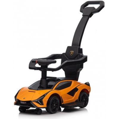 mamido auto s vodící tyčí Lamborghini Sian oranžové