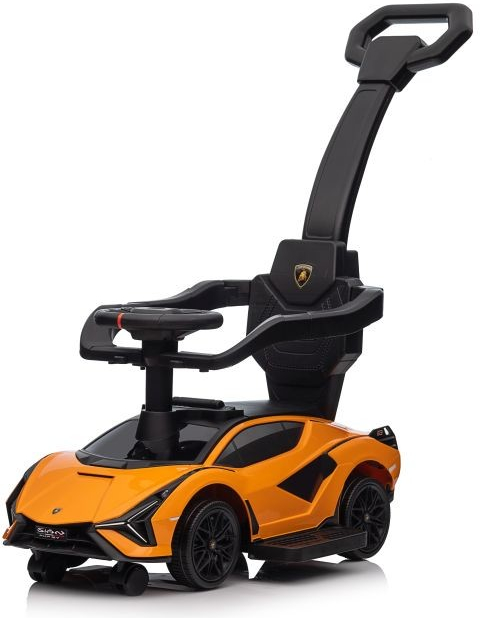 mamido auto s vodící tyčí Lamborghini Sian oranžové