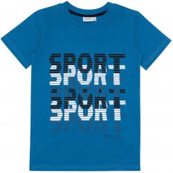 Winkiki kids Wear chlapecké tričko Sport modrá