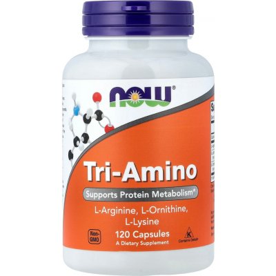 Now Foods Foods Tri-Amino 120 kapslí – Hledejceny.cz