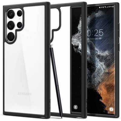 Pouzdro Spigen Ultra Hybrid Samsung Galaxy S22 ultra matně černé – Sleviste.cz