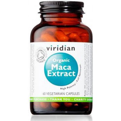 Viridian Maca Extract Organic BIO 60 kapslí