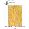 Výroba nástrahy Tommi-Fly Streamerové Vlasy Nuclear Streamer Hair Light Brown