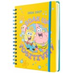 CurePink AEESVA52608 A5 týdenní 2026/2027 Spongebob v kalhotách – Zboží Živě