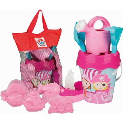 Androni Sada na písek piráti v cestovní tašce růžová – Zboží Dáma