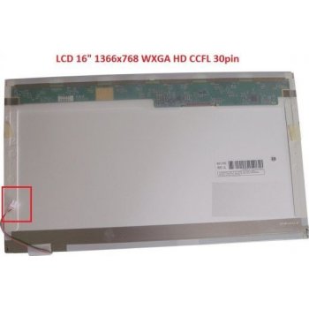 LCD displej display Acer Aspire 6530-6522 16" WXGA HD 1366x768 CCFL matný povrch