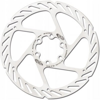 Sram AM G2 CleanSweep Rotor 6 děr 160 mm stříbrná – Sleviste.cz