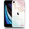 Pouzdro a kryt na mobilní telefon Apple Pouzdro Picasee silikonové Apple iPhone SE 2020 - Flowers pattern čiré