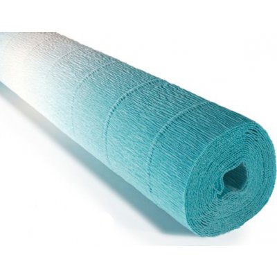 Cartotecnica Rossi Krepový papír role 180g (50 x 250cm) - bílo-azurová 600/2 – Hledejceny.cz