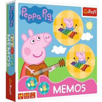 Trefl Puzzle a pexeso: Prasátko Peppa