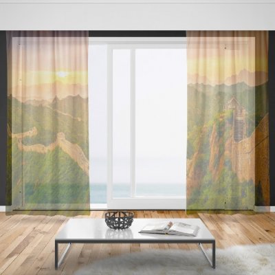 IMPAR Záclony Čínská zeď (Rozměr záclony: 150x250) – Hledejceny.cz