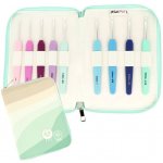 Sada hliníkových háčků KnitPro Waves Deluxe 9ks – Zboží Dáma