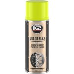 K2---CHEMIE-A-KOSMETIKA L343ZO COLOR FLEX 400 ml ŽLUTÁ - ochranný nátěr ze syntetického kaučuku – Zbozi.Blesk.cz