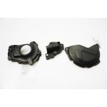 POLISPORT sada krytu alternátoru, spojky a vodního čerpadla YAMAHA YZ 450F 18-22 (8465300001+8471200001+8484500001) barva černá – Hledejceny.cz