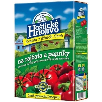 Střelské Hoštice Hoštické hnojivo na rajčata a papriky 1 kg – Zbozi.Blesk.cz