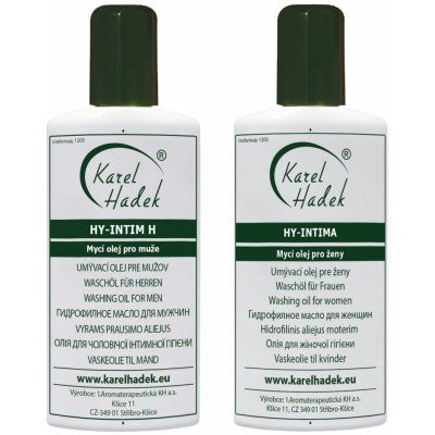 Karel Hadek HY Intim Set 2 x 200 ml – Zboží Dáma