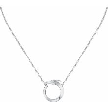 Trussardi Slušivý ocelový náhrdelník T-Heritage TJAXB02