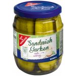 GG Nakládané sendvičové okurkové plátky 530 g – Zboží Dáma
