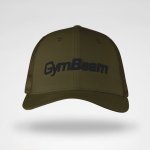 GymBeam Mesh Panel Cap Military Green – Zboží Mobilmania