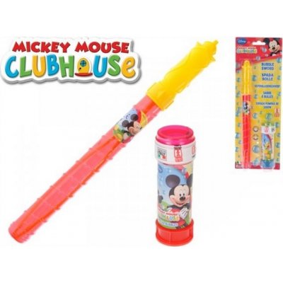 Mickey Mouse CloubHouse bublifuk trubice 27 5cm 60ml 3druhy na kartě – Hledejceny.cz