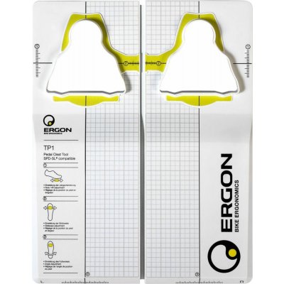 Nástroj pro nastavení treter Ergon TP1 Pedal Cleat Tool for Shimano SPD SL® stříbrná – Zboží Dáma