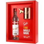 Stolichnaya Vodka Mule Mug 40% 0,7 l (dárkové balení 1 sklenice) – Zboží Dáma