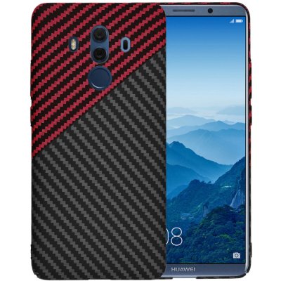 Techsuit Carbonite FiberShell pouzdro pro Huawei Mate 10 Pro – Red Vortex – Zboží Živě