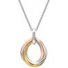 Náhrdelník Hot Diamonds Trio Teardrop RG DP780