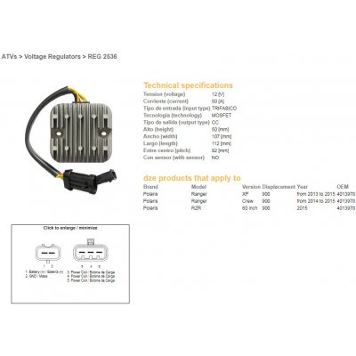 Regulátor napětí DZE ELEKTRYKA 02536-01 – Zbozi.Blesk.cz